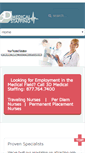 Mobile Screenshot of 3dmedicalstaffing.com